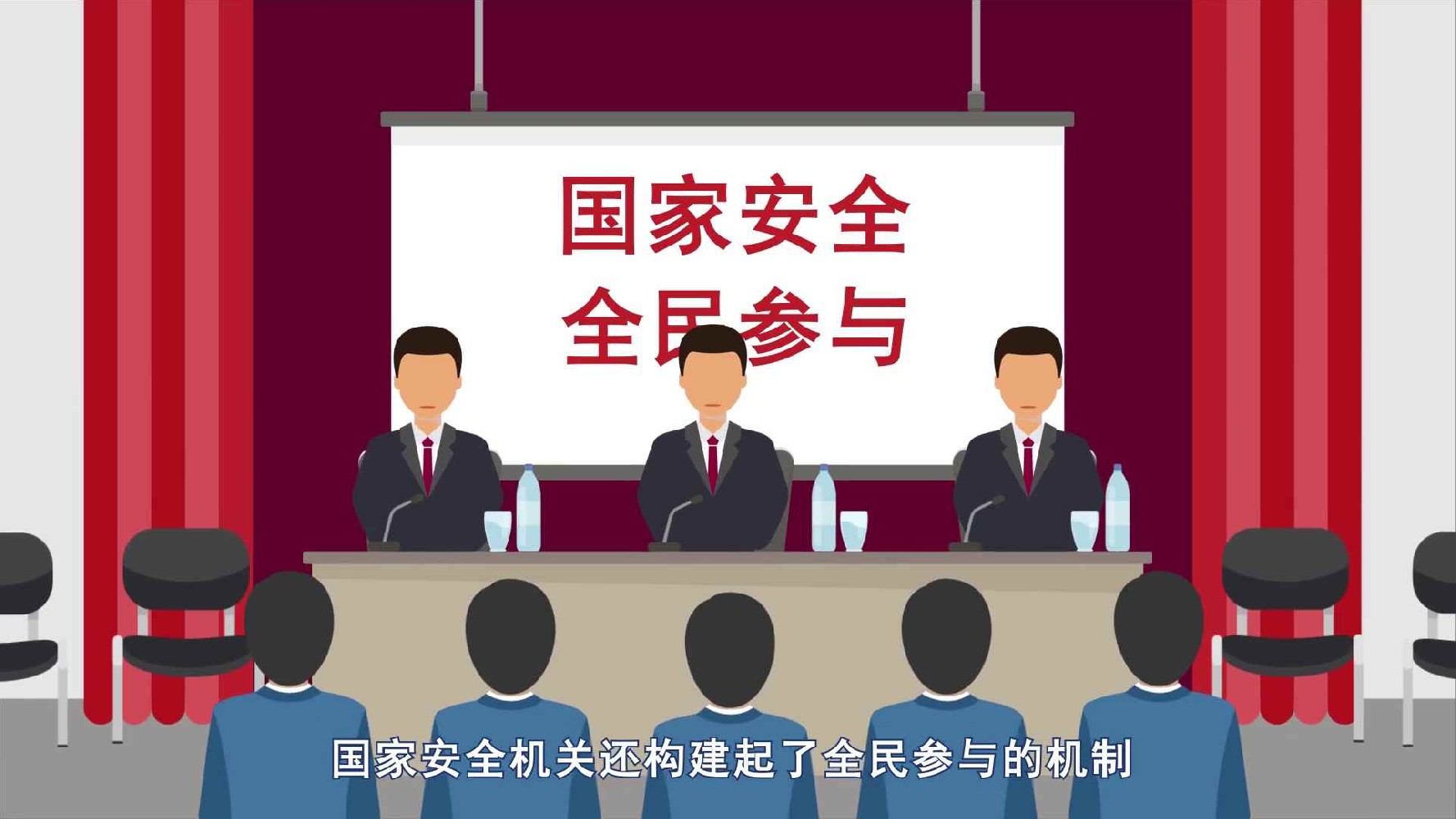 国家安全主题宣传MG动画如何突出主题